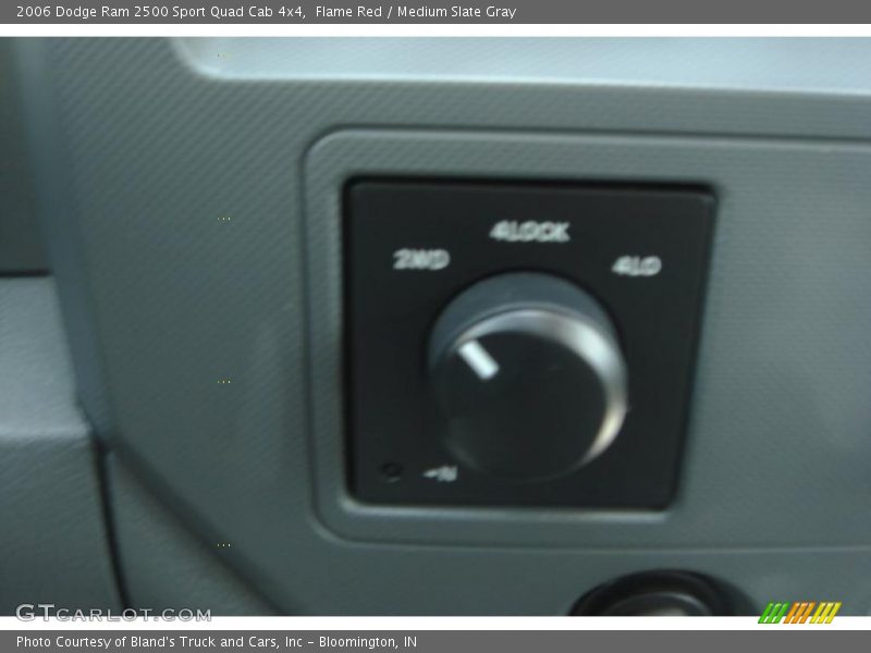Flame Red / Medium Slate Gray 2006 Dodge Ram 2500 Sport Quad Cab 4x4