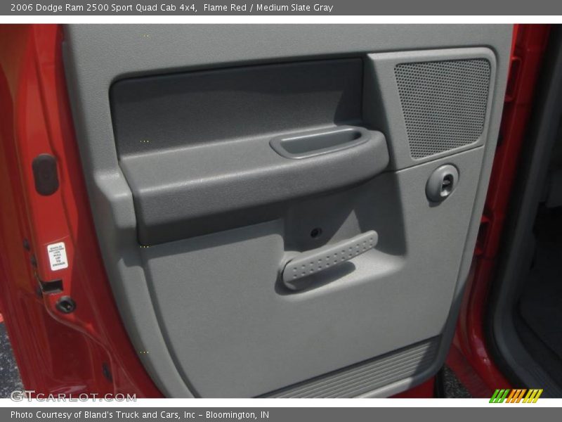 Flame Red / Medium Slate Gray 2006 Dodge Ram 2500 Sport Quad Cab 4x4