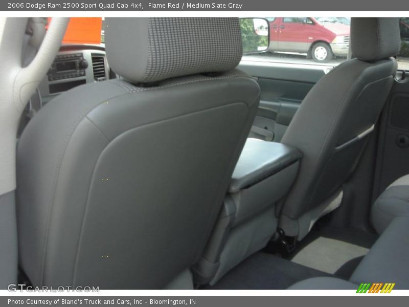 Flame Red / Medium Slate Gray 2006 Dodge Ram 2500 Sport Quad Cab 4x4