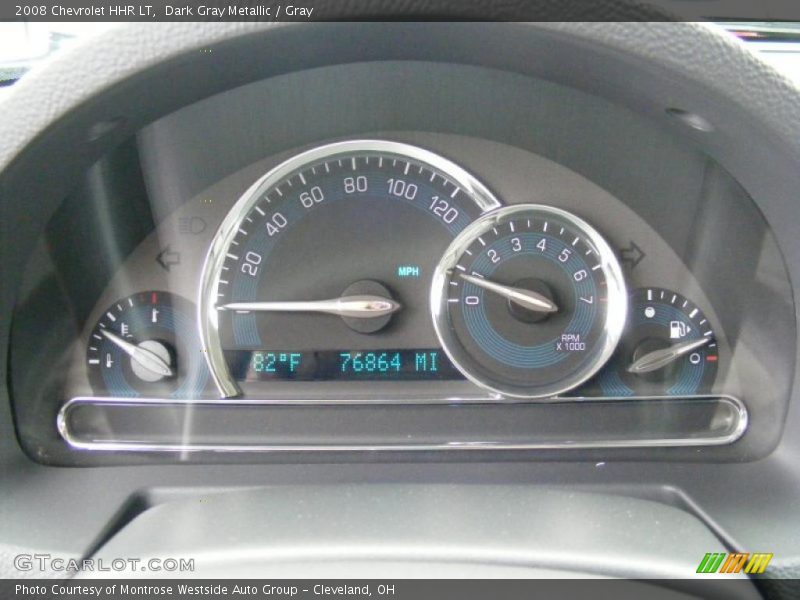 Dark Gray Metallic / Gray 2008 Chevrolet HHR LT