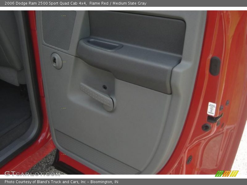 Flame Red / Medium Slate Gray 2006 Dodge Ram 2500 Sport Quad Cab 4x4