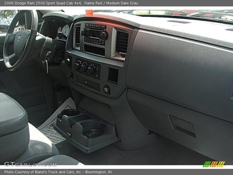 Flame Red / Medium Slate Gray 2006 Dodge Ram 2500 Sport Quad Cab 4x4