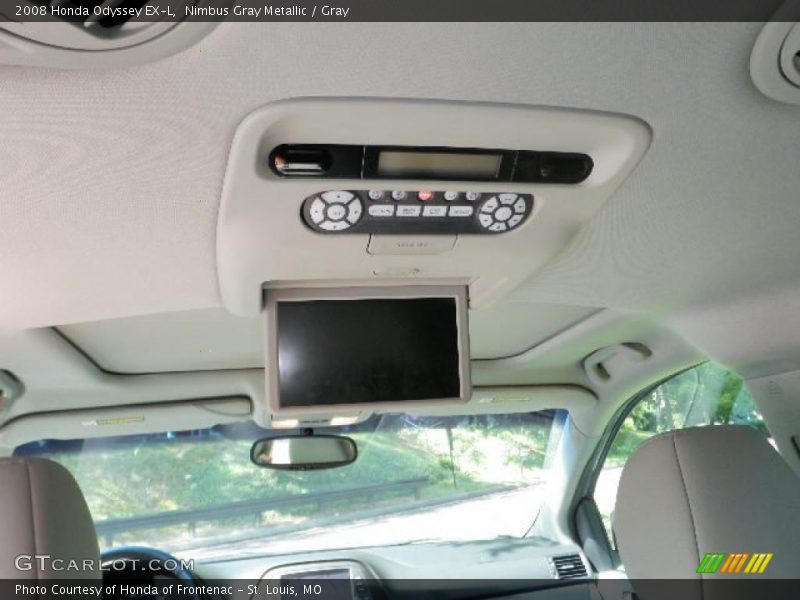 Nimbus Gray Metallic / Gray 2008 Honda Odyssey EX-L
