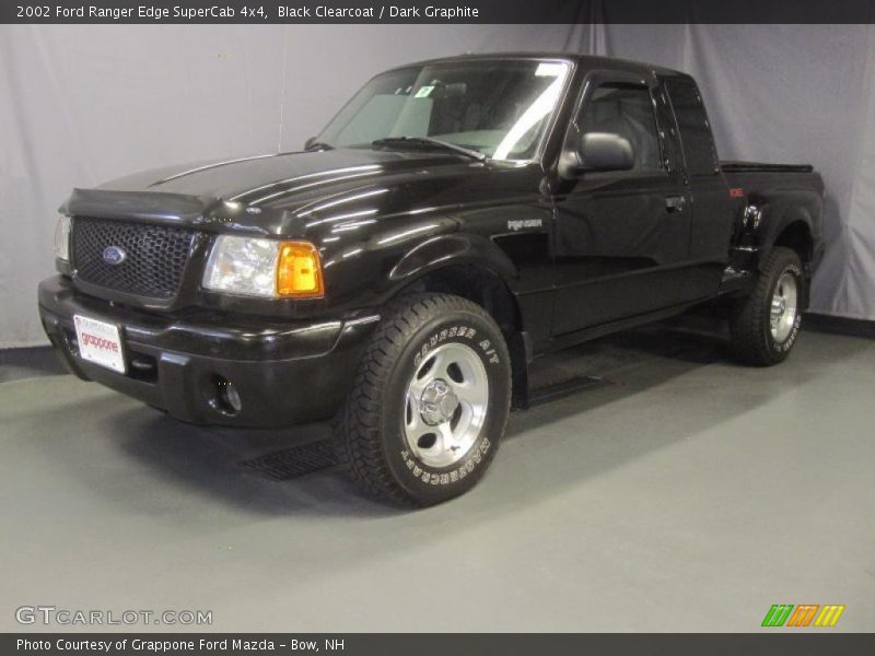 Black Clearcoat / Dark Graphite 2002 Ford Ranger Edge SuperCab 4x4