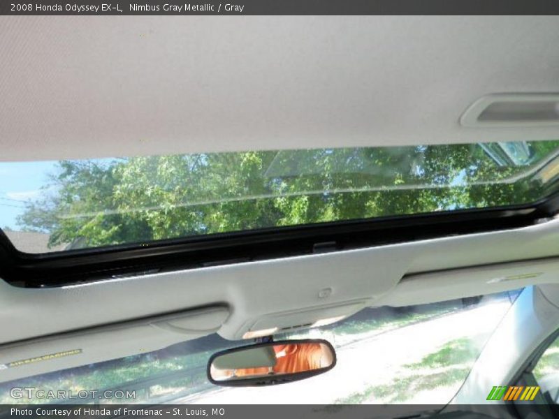 Nimbus Gray Metallic / Gray 2008 Honda Odyssey EX-L