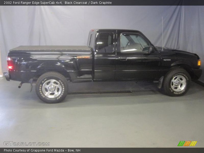 Black Clearcoat / Dark Graphite 2002 Ford Ranger Edge SuperCab 4x4