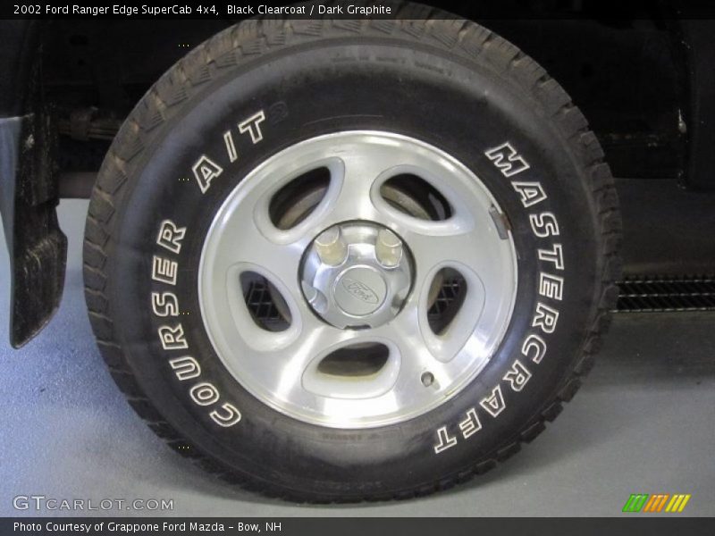 Black Clearcoat / Dark Graphite 2002 Ford Ranger Edge SuperCab 4x4