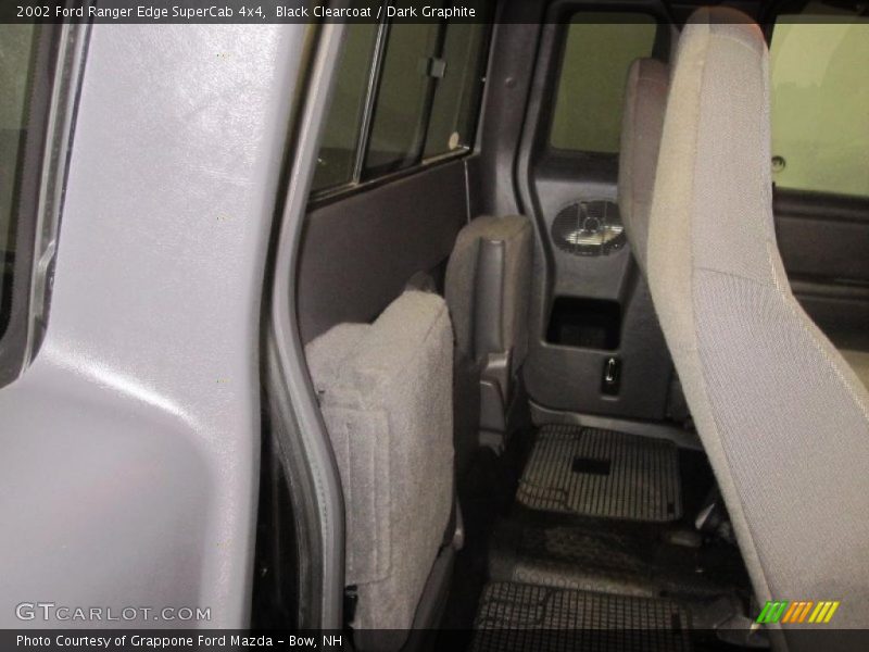 Black Clearcoat / Dark Graphite 2002 Ford Ranger Edge SuperCab 4x4