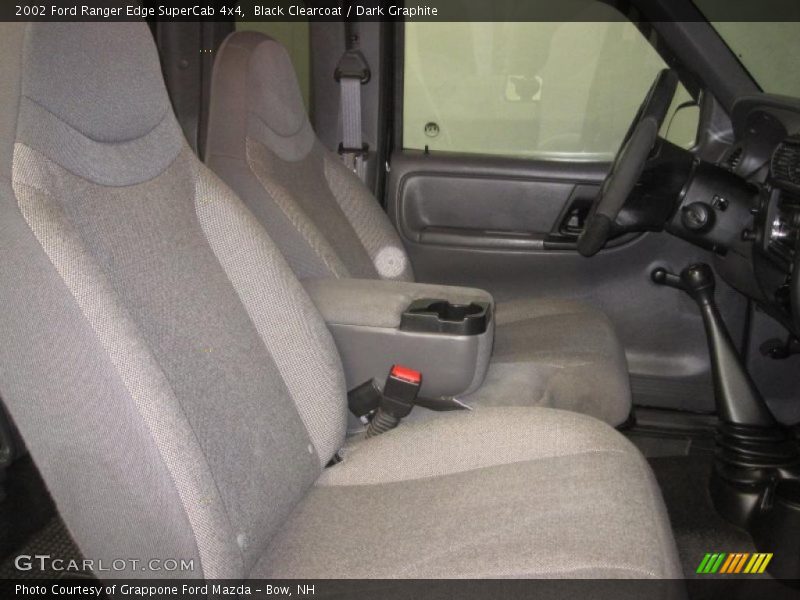 Black Clearcoat / Dark Graphite 2002 Ford Ranger Edge SuperCab 4x4