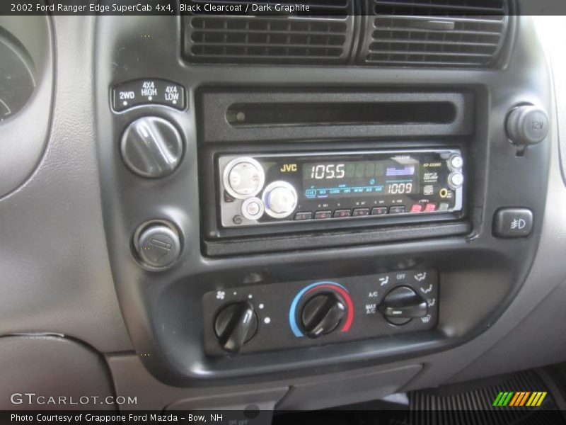Black Clearcoat / Dark Graphite 2002 Ford Ranger Edge SuperCab 4x4