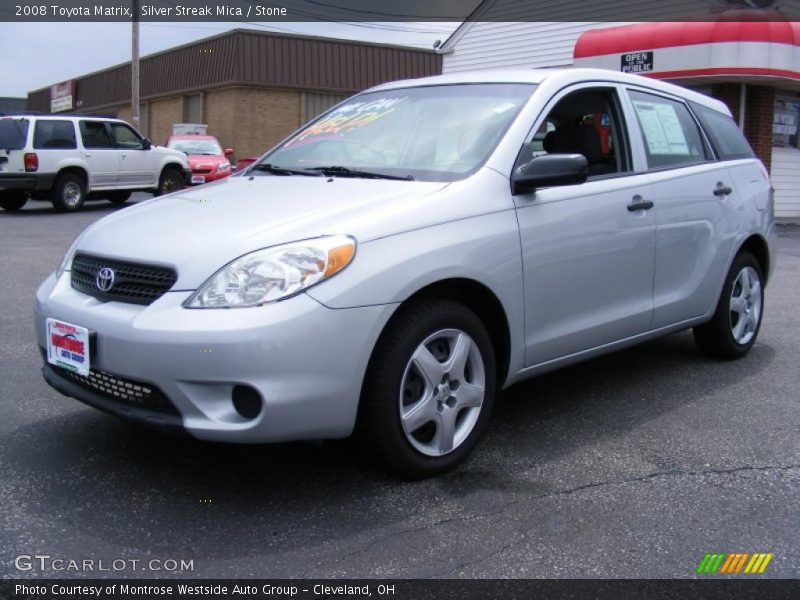 Silver Streak Mica / Stone 2008 Toyota Matrix
