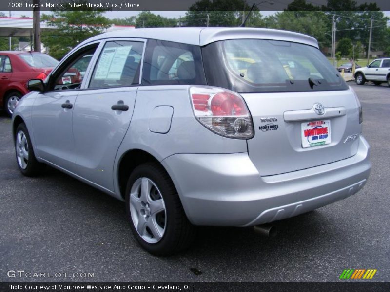 Silver Streak Mica / Stone 2008 Toyota Matrix