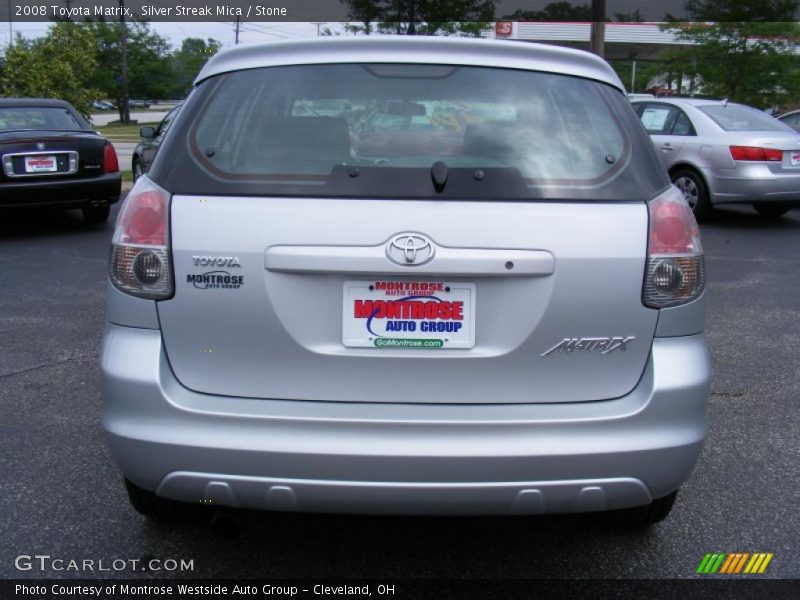 Silver Streak Mica / Stone 2008 Toyota Matrix