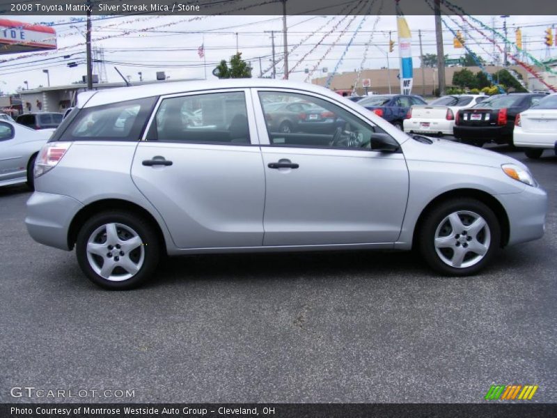 Silver Streak Mica / Stone 2008 Toyota Matrix