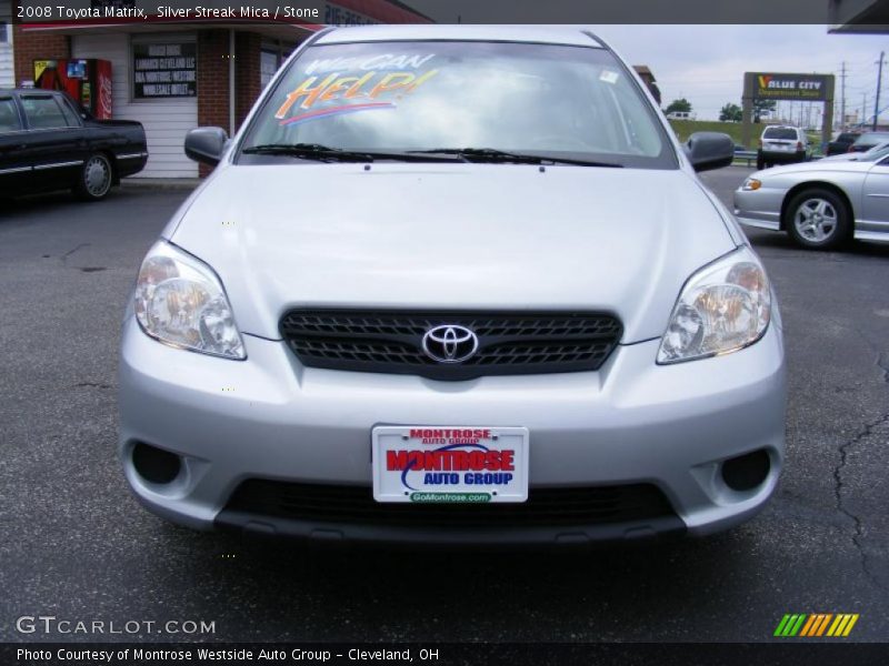 Silver Streak Mica / Stone 2008 Toyota Matrix