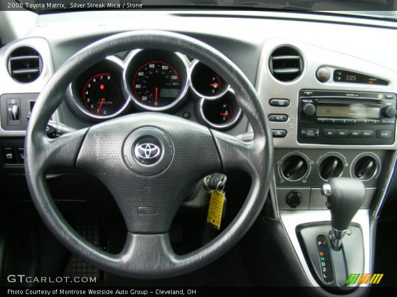 Silver Streak Mica / Stone 2008 Toyota Matrix