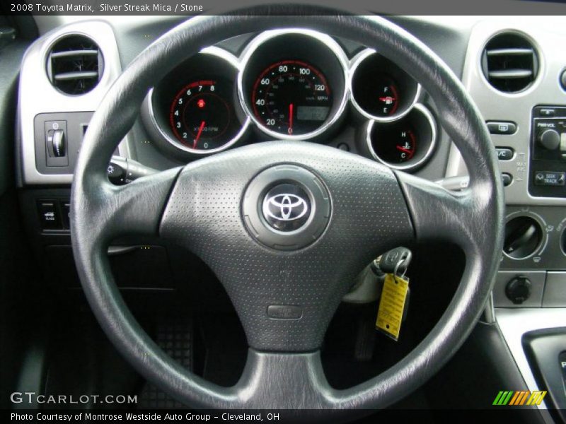 Silver Streak Mica / Stone 2008 Toyota Matrix