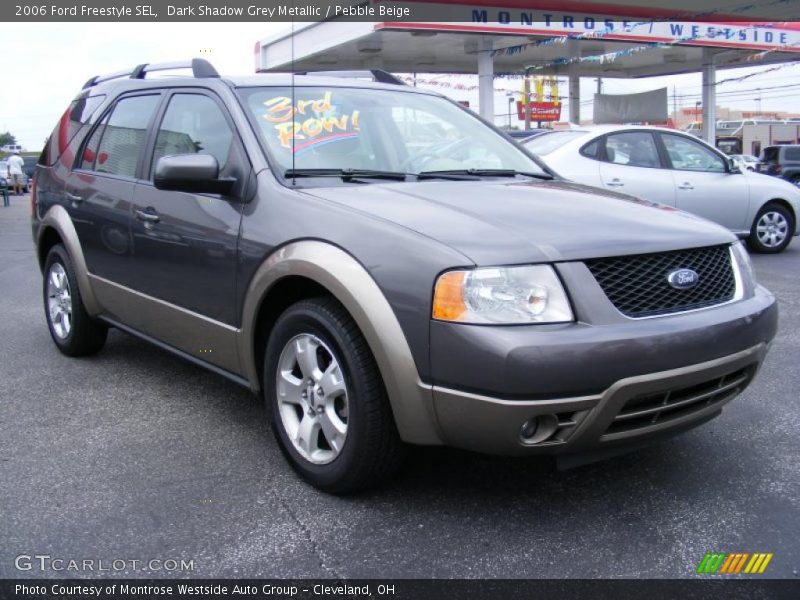 Dark Shadow Grey Metallic / Pebble Beige 2006 Ford Freestyle SEL