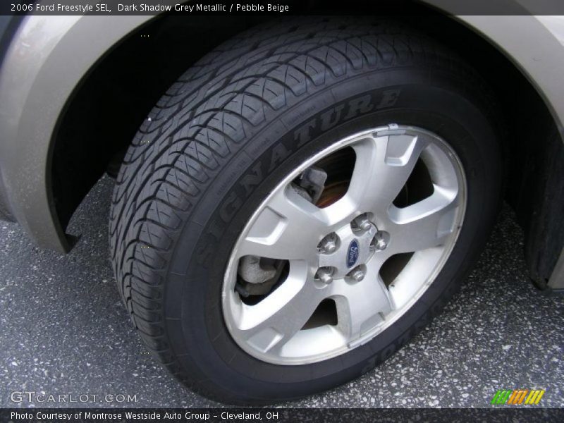 Dark Shadow Grey Metallic / Pebble Beige 2006 Ford Freestyle SEL