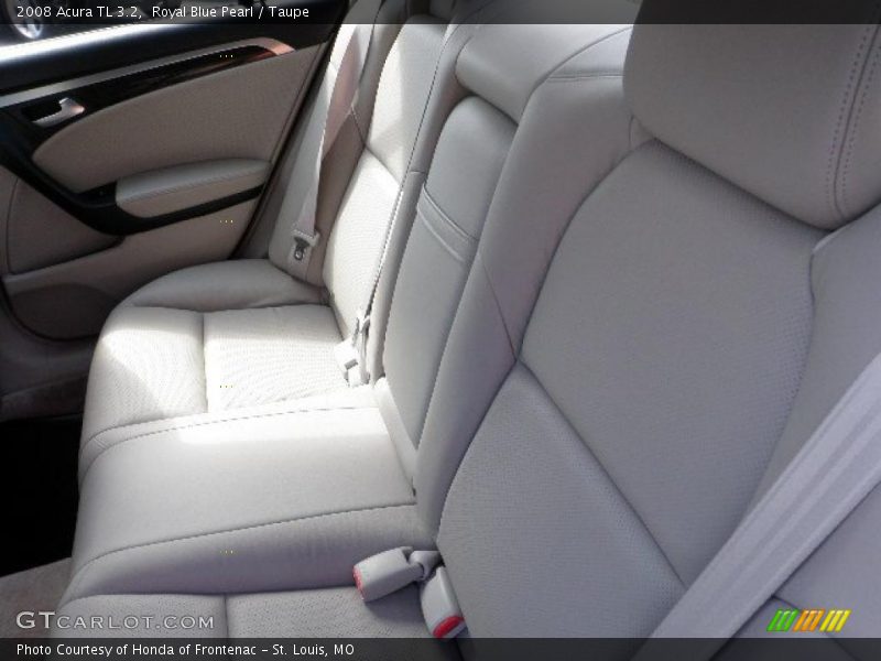 Royal Blue Pearl / Taupe 2008 Acura TL 3.2