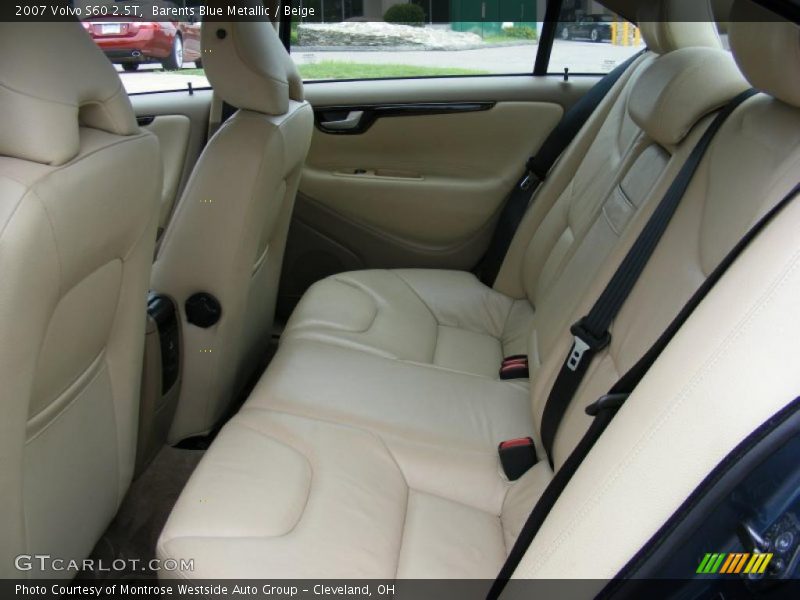 Barents Blue Metallic / Beige 2007 Volvo S60 2.5T