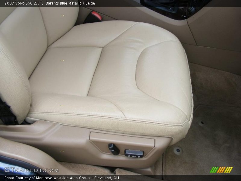 Barents Blue Metallic / Beige 2007 Volvo S60 2.5T