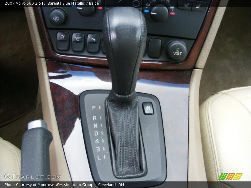 Barents Blue Metallic / Beige 2007 Volvo S60 2.5T