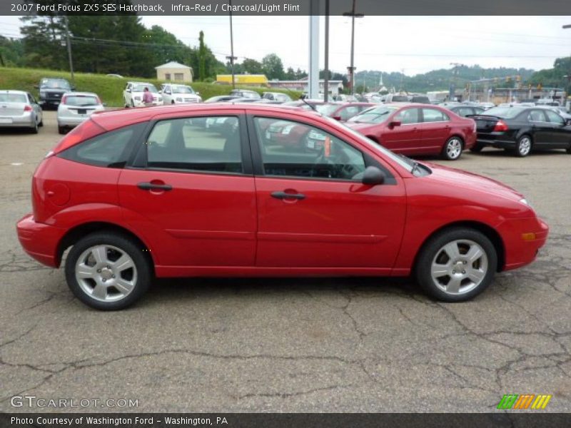 Infra-Red / Charcoal/Light Flint 2007 Ford Focus ZX5 SES Hatchback