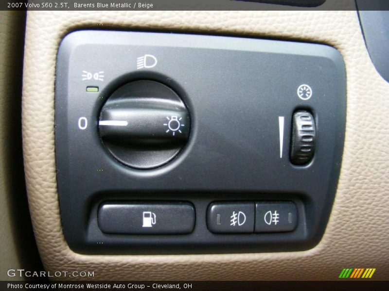 Barents Blue Metallic / Beige 2007 Volvo S60 2.5T