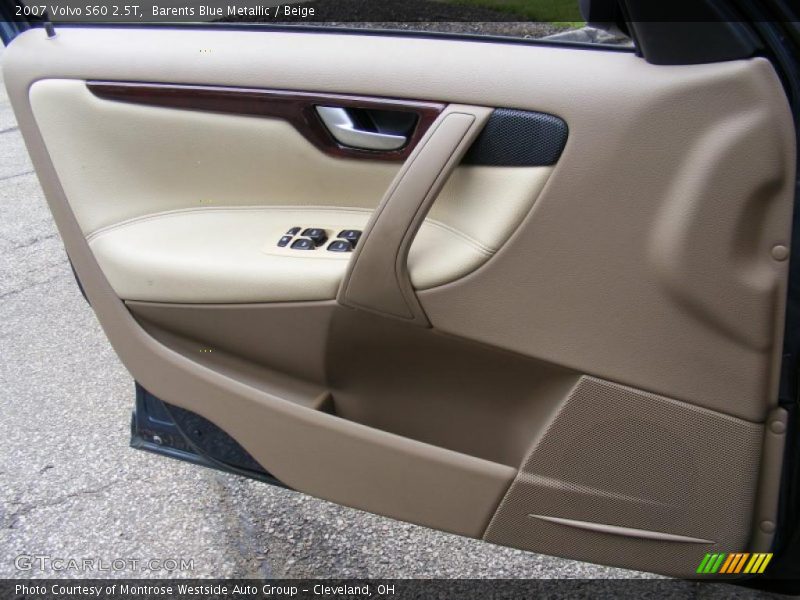 Barents Blue Metallic / Beige 2007 Volvo S60 2.5T