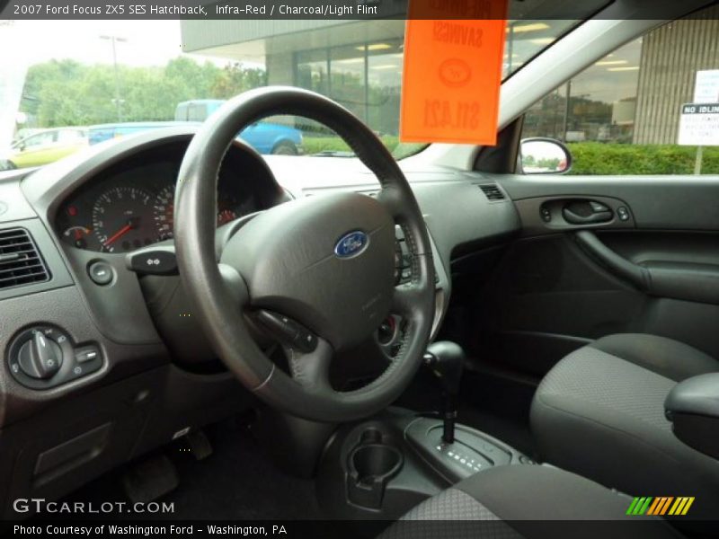 Infra-Red / Charcoal/Light Flint 2007 Ford Focus ZX5 SES Hatchback