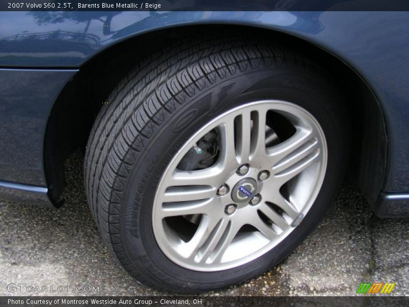 Barents Blue Metallic / Beige 2007 Volvo S60 2.5T