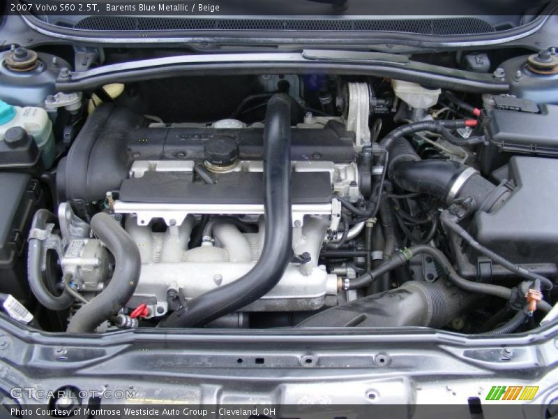 Barents Blue Metallic / Beige 2007 Volvo S60 2.5T
