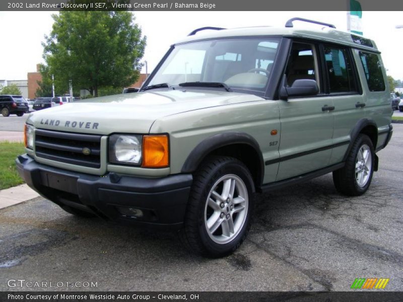 Vienna Green Pearl / Bahama Beige 2002 Land Rover Discovery II SE7