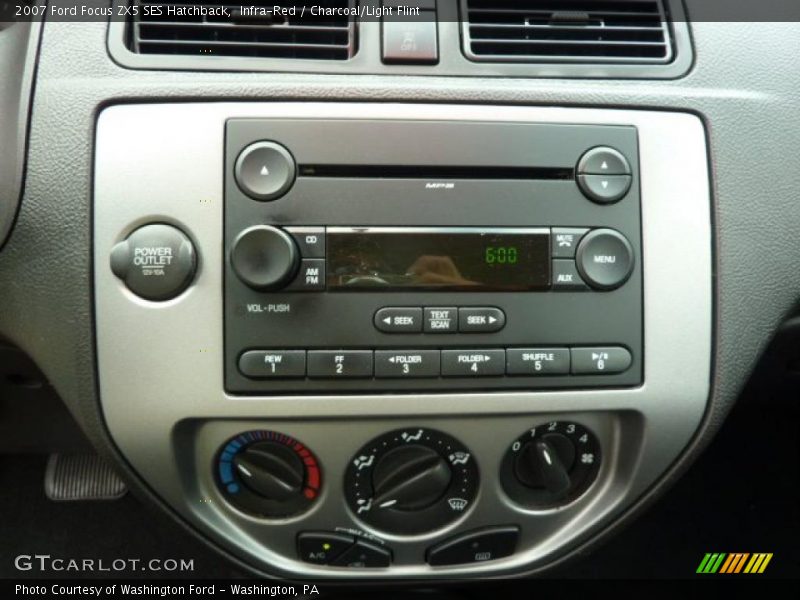 Infra-Red / Charcoal/Light Flint 2007 Ford Focus ZX5 SES Hatchback