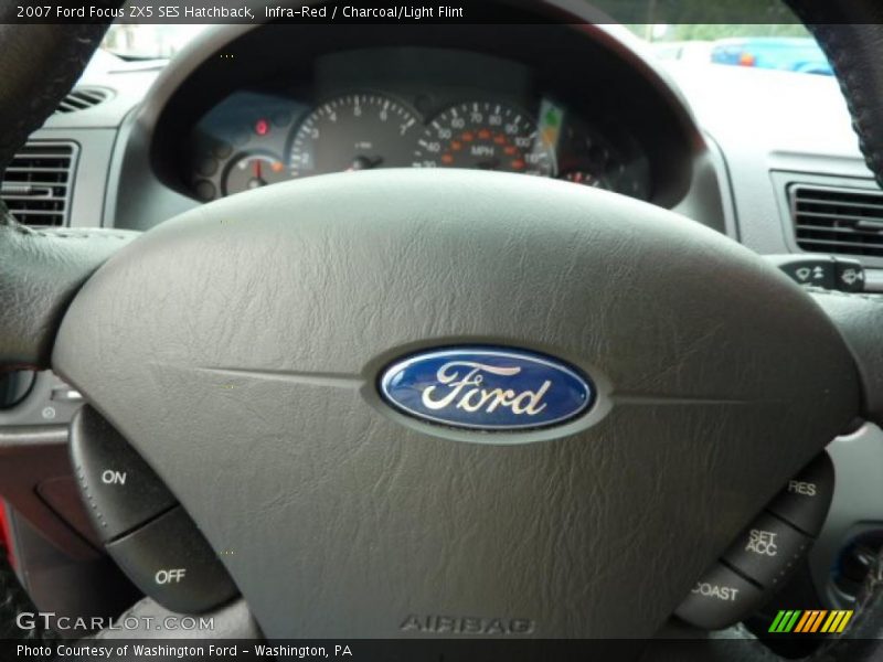 Infra-Red / Charcoal/Light Flint 2007 Ford Focus ZX5 SES Hatchback