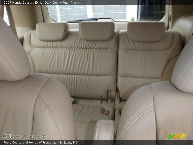 Dark Cherry Pearl / Ivory 2007 Honda Odyssey EX-L