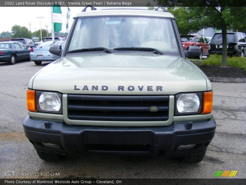 Vienna Green Pearl / Bahama Beige 2002 Land Rover Discovery II SE7