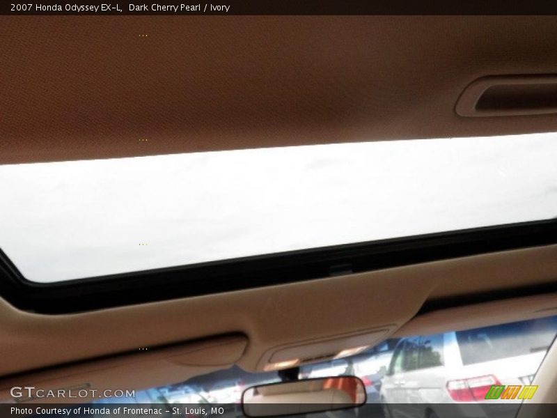 Dark Cherry Pearl / Ivory 2007 Honda Odyssey EX-L