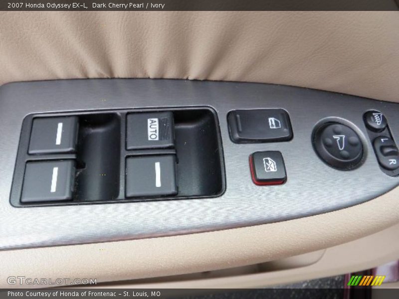 Dark Cherry Pearl / Ivory 2007 Honda Odyssey EX-L