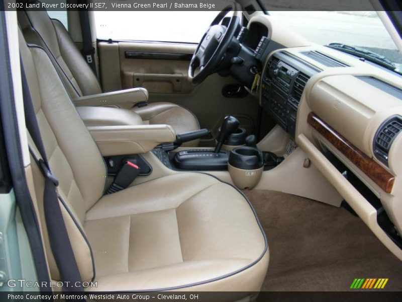 Vienna Green Pearl / Bahama Beige 2002 Land Rover Discovery II SE7