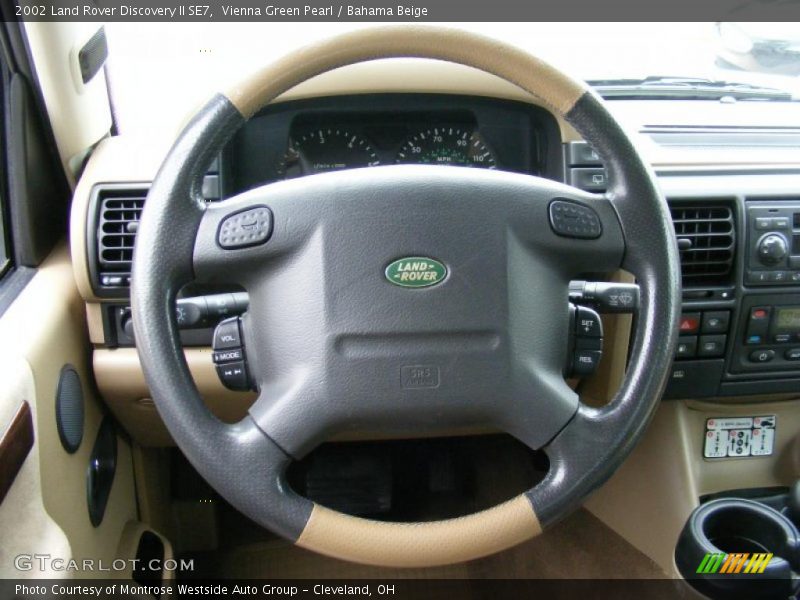 Vienna Green Pearl / Bahama Beige 2002 Land Rover Discovery II SE7