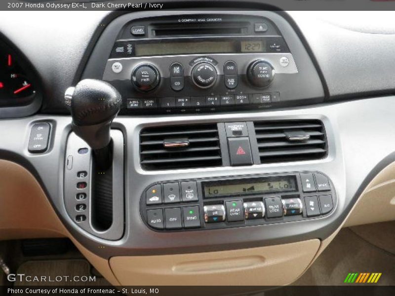 Dark Cherry Pearl / Ivory 2007 Honda Odyssey EX-L