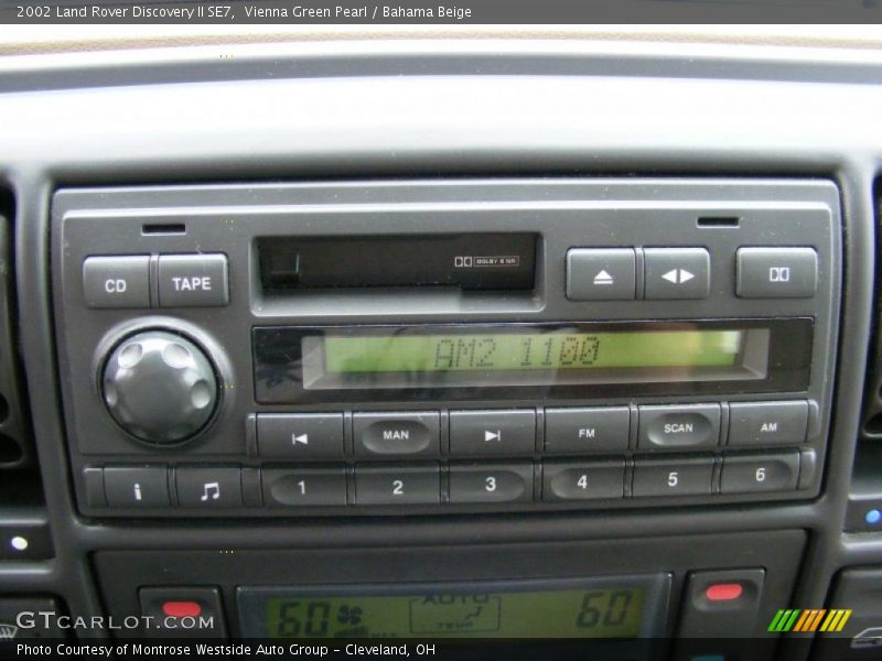 Vienna Green Pearl / Bahama Beige 2002 Land Rover Discovery II SE7