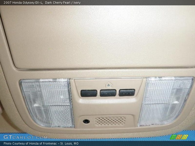 Dark Cherry Pearl / Ivory 2007 Honda Odyssey EX-L