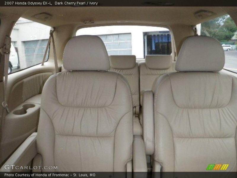 Dark Cherry Pearl / Ivory 2007 Honda Odyssey EX-L