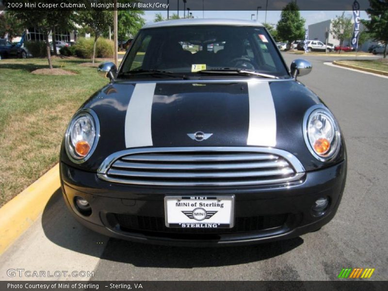 Midnight Black / Black/Grey 2009 Mini Cooper Clubman