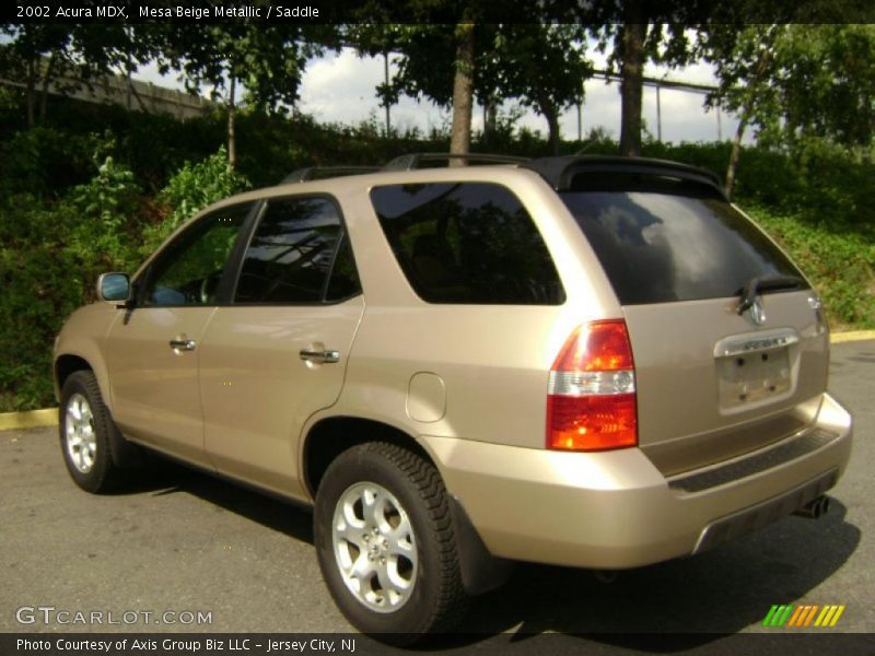 Mesa Beige Metallic / Saddle 2002 Acura MDX
