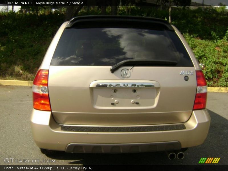 Mesa Beige Metallic / Saddle 2002 Acura MDX