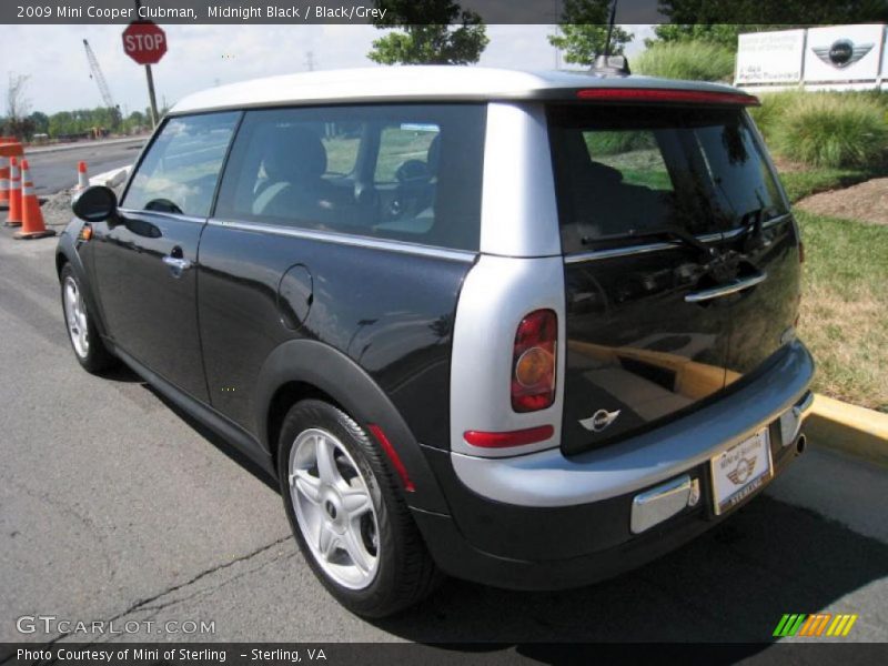 Midnight Black / Black/Grey 2009 Mini Cooper Clubman